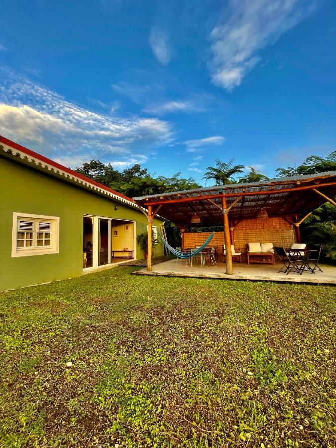 Chambre Et Sdb Privative Ylang Ylang Vue Mont Pelee Dans Maison Partagee Le Morne-Rouge 外观 照片
