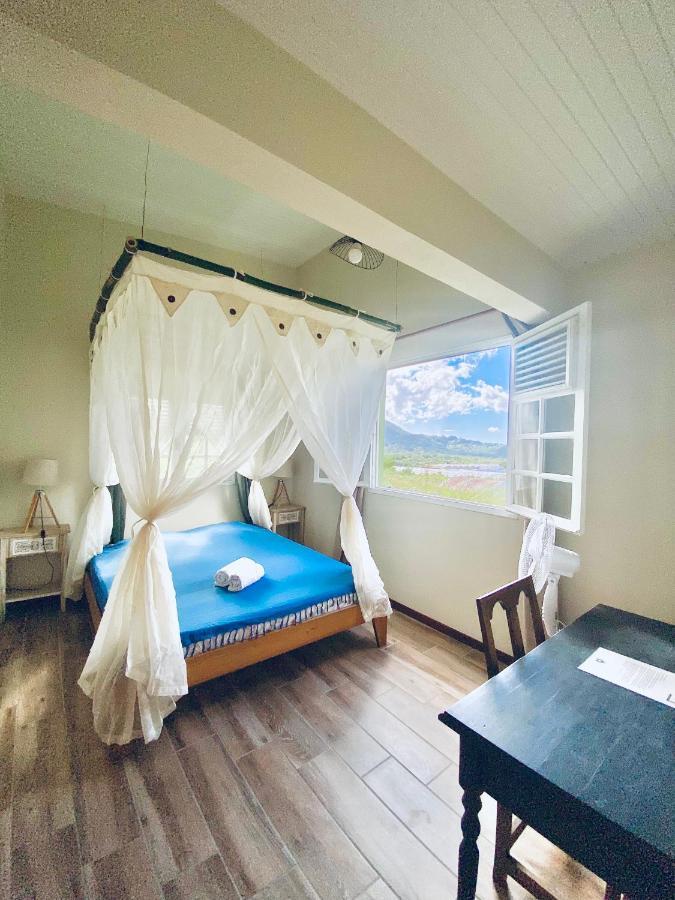 Chambre Et Sdb Privative Ylang Ylang Vue Mont Pelee Dans Maison Partagee Le Morne-Rouge 外观 照片