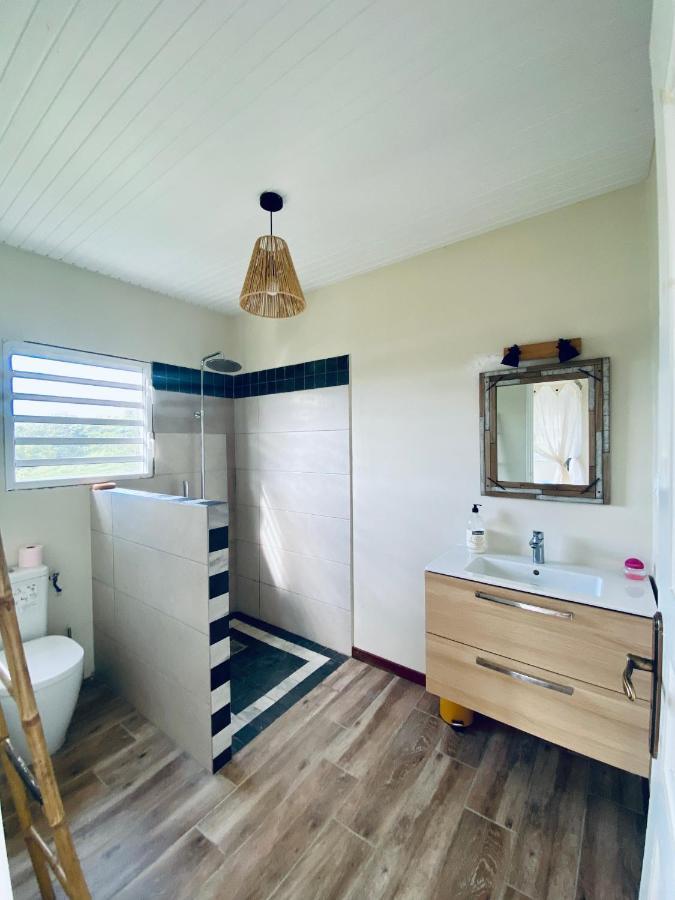 Chambre Et Sdb Privative Ylang Ylang Vue Mont Pelee Dans Maison Partagee Le Morne-Rouge 外观 照片